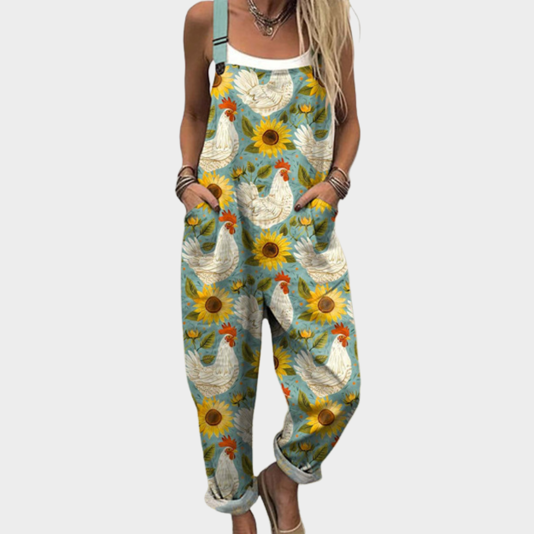 Bequemer bedruckter Overall