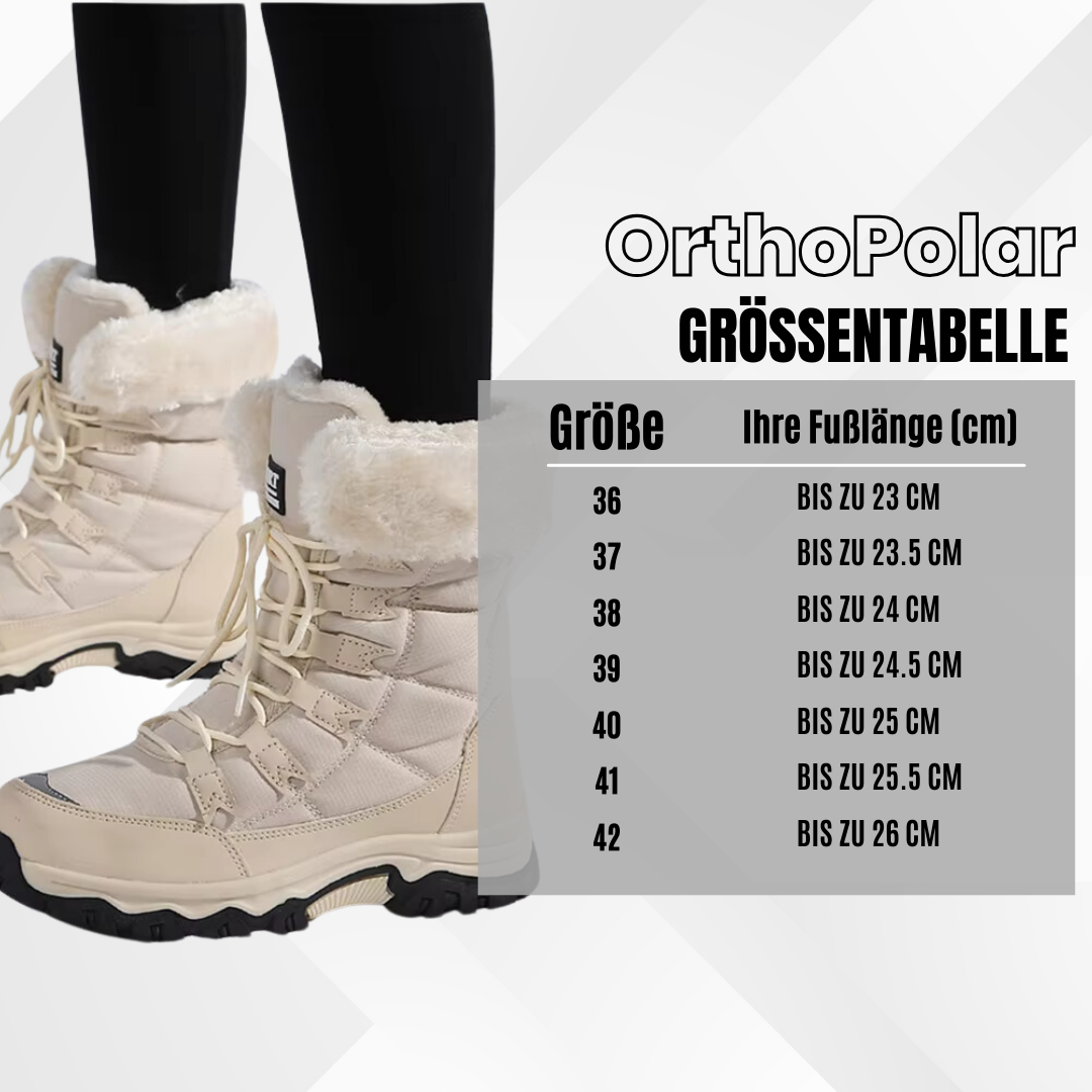OrthoPolar – Isolierende, wasserdichte und schmerzlindernde Stiefel für Herbst und Winter