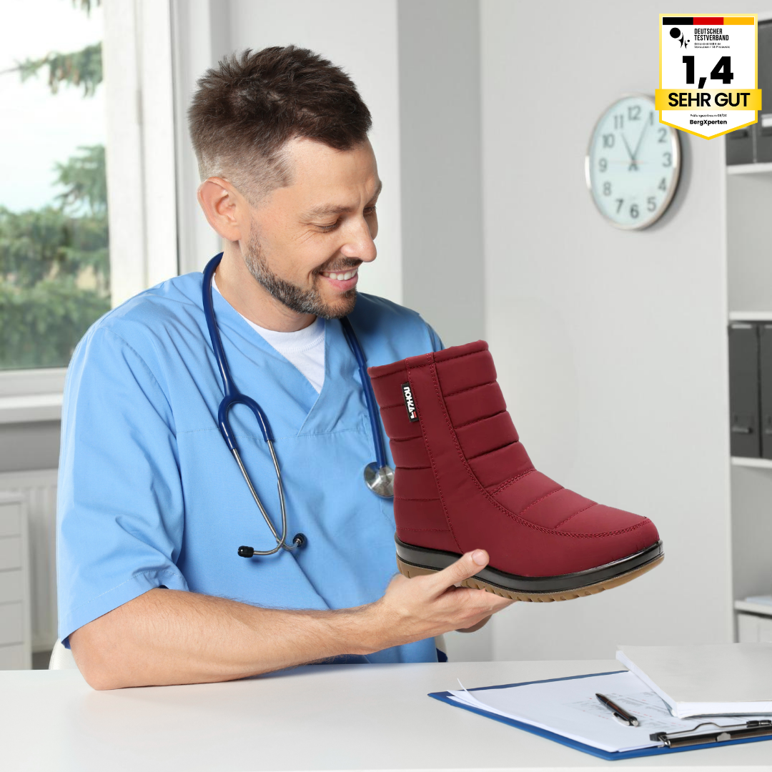 OrthoTerm – wasserdichte, isolierte und schmerzlindernde Stiefel für Herbst und Winter