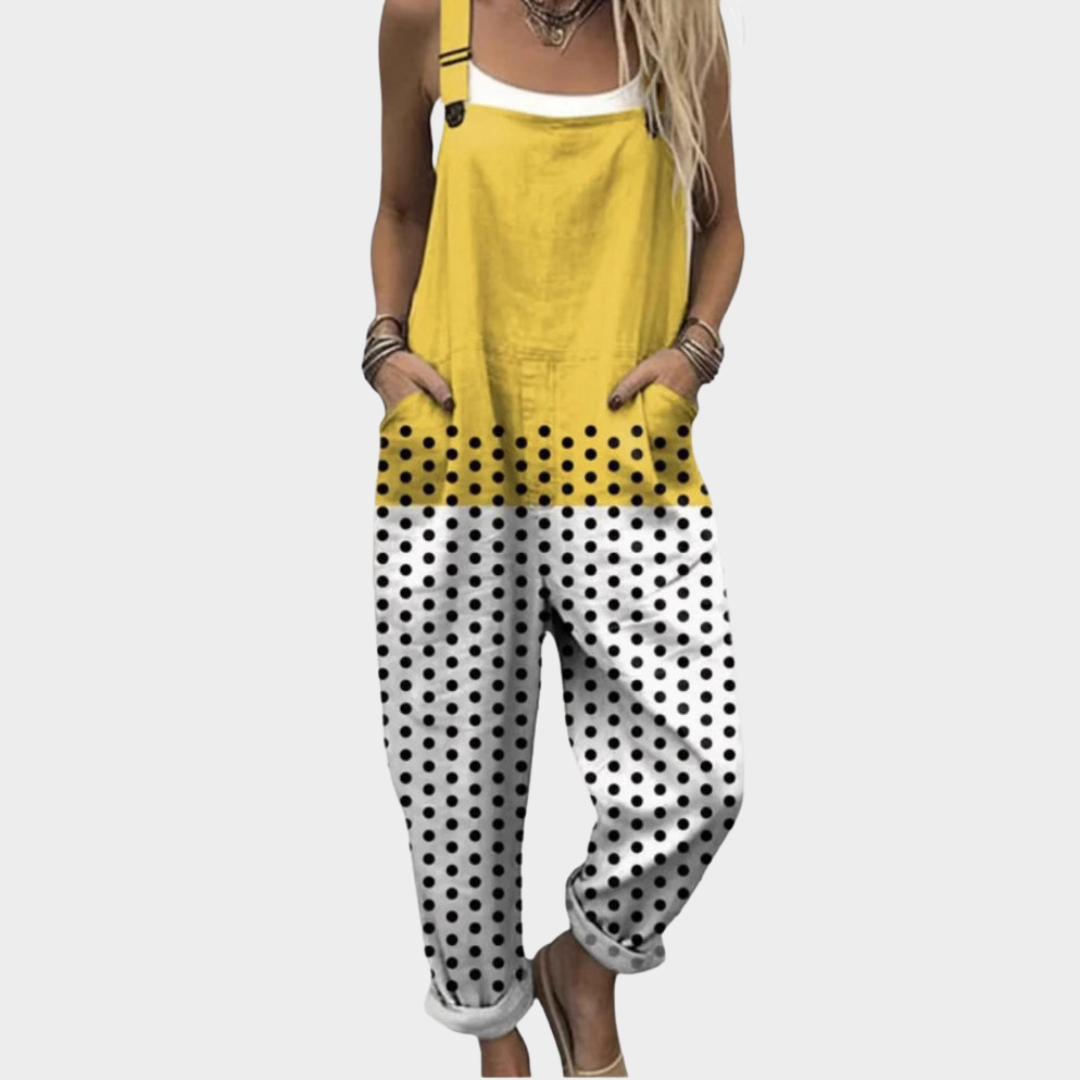 Bequemer Jumpsuit mit Print