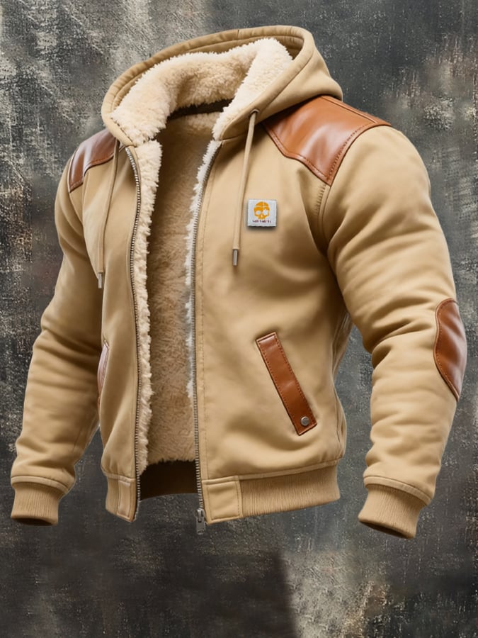Ulises | Isolierte Jacke mit Fleecefutter und gefütterter Kapuze
