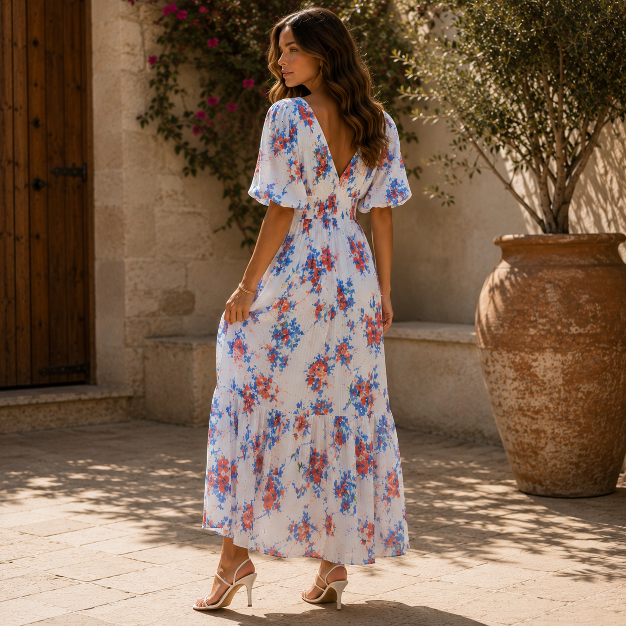 Kleid Nieve ™ | Blumenfrische und mediterrane Eleganz