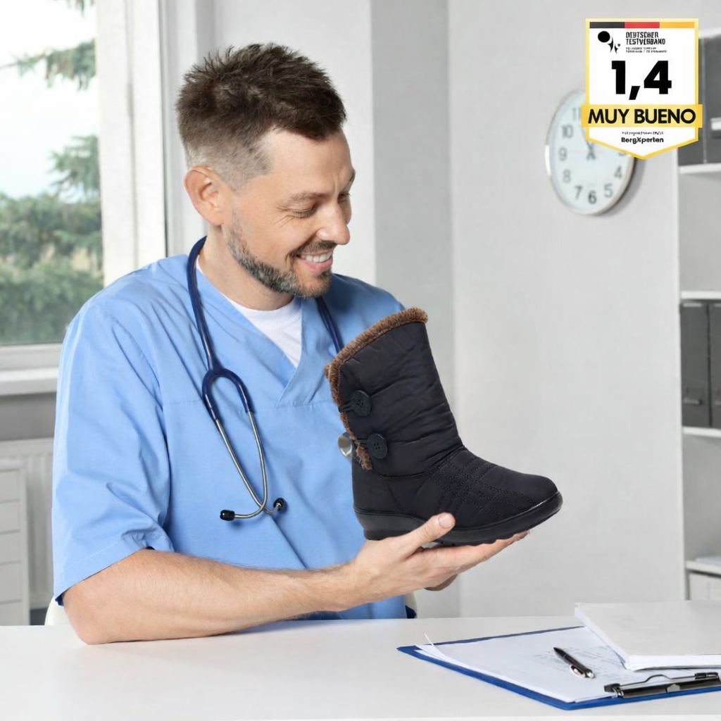 Orthopädische Stiefel – ergonomische und wasserdichte Winterstiefel für Damen