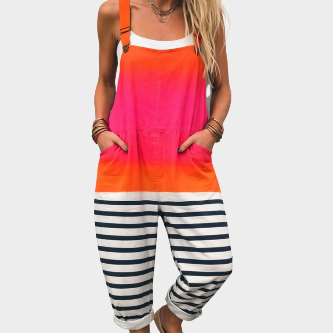 Bequemer Jumpsuit mit Print