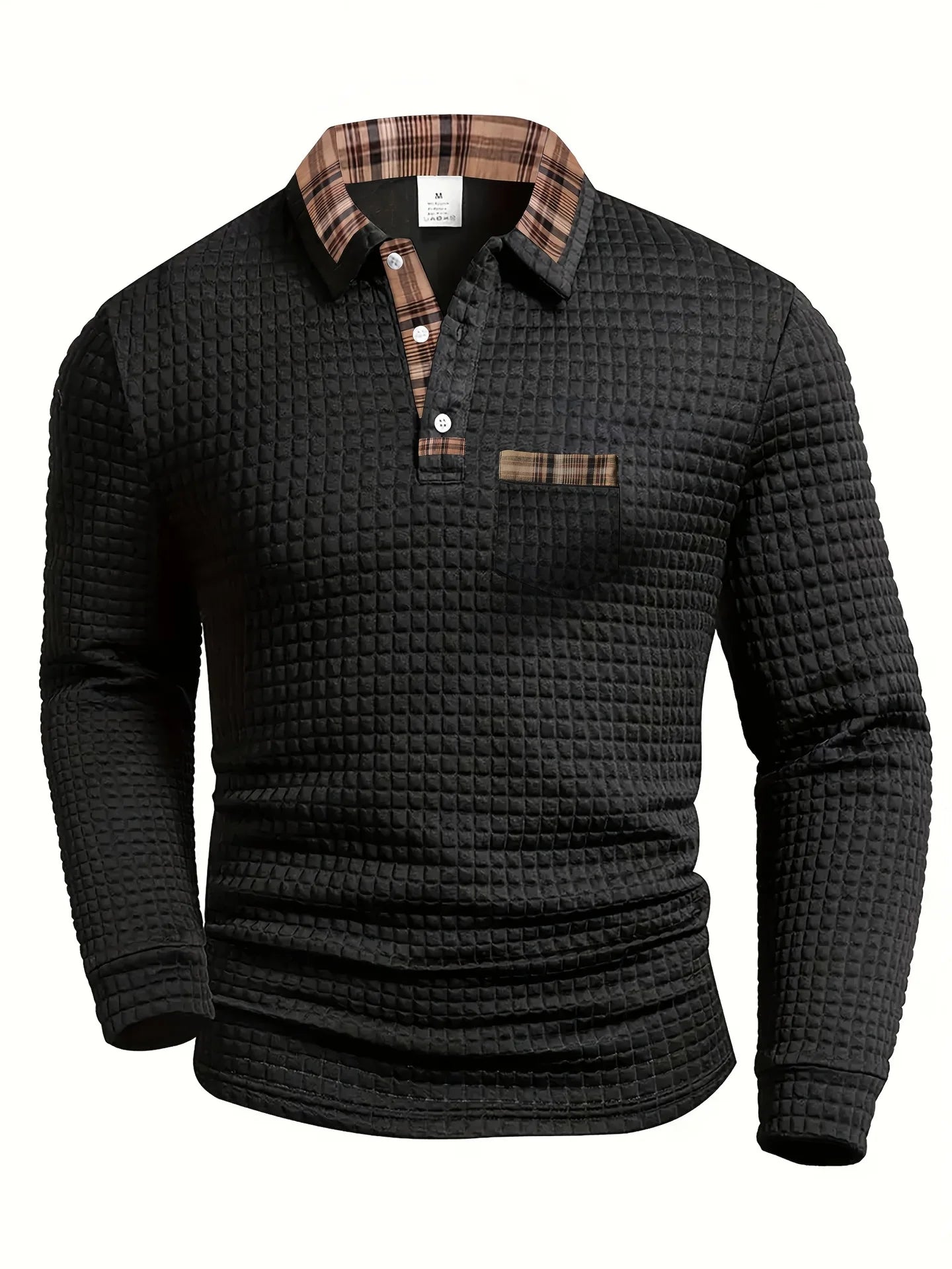 Mario™ | Schwarzes urbanes Poloshirt