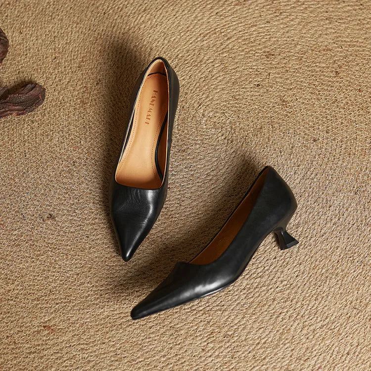 Anok High Heels aus echtem Leder
