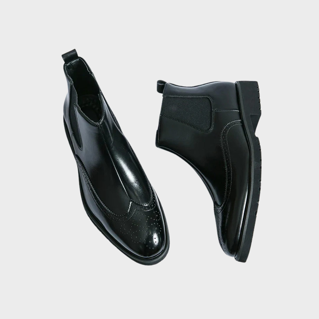 Dwight | Chelsea Boots aus Kunstleder