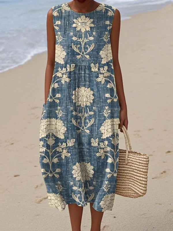 Belle | Leichtes ärmelloses Sommerkleid