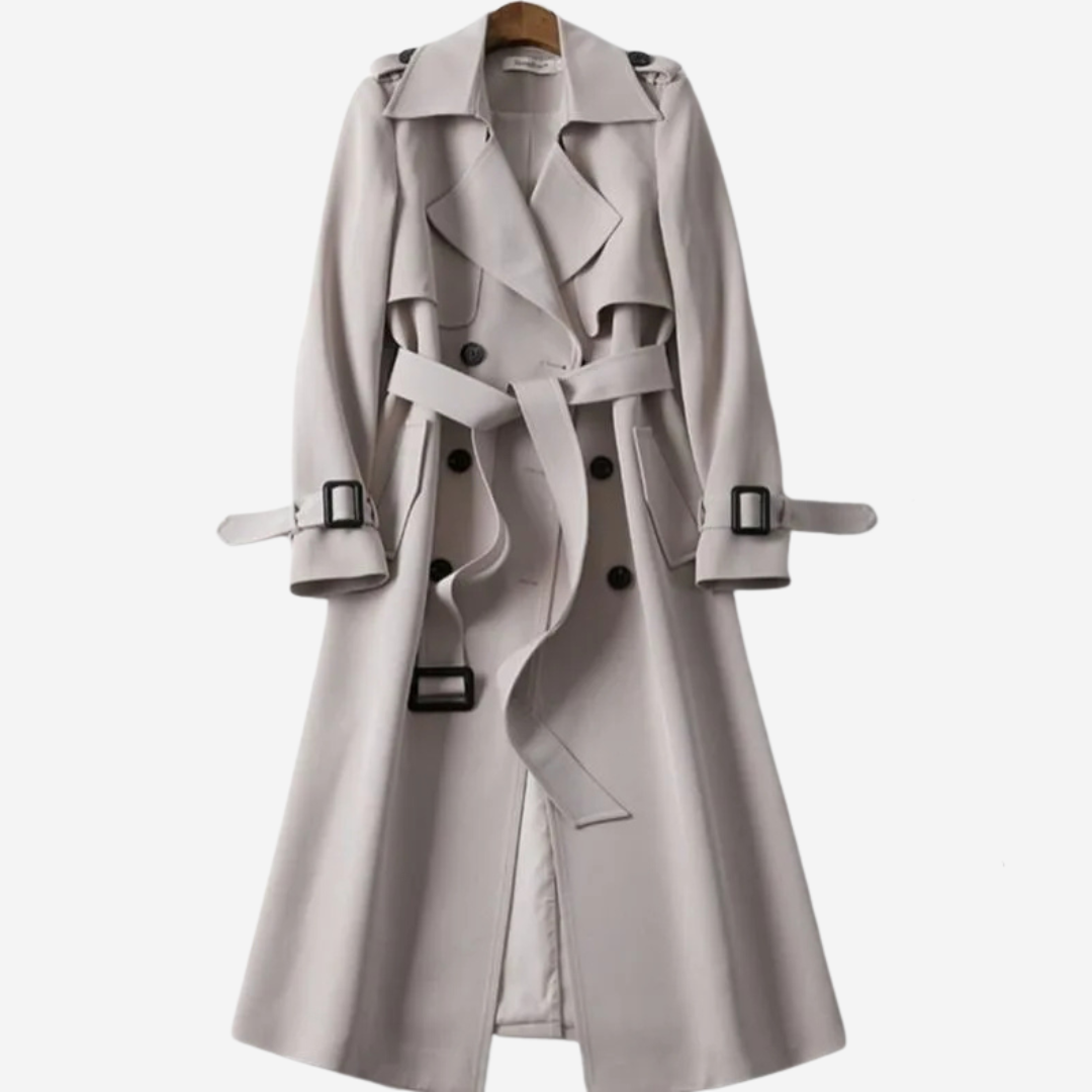 LEVIANA™ – Ikonischer Trenchcoat mit zeitloser Eleganz