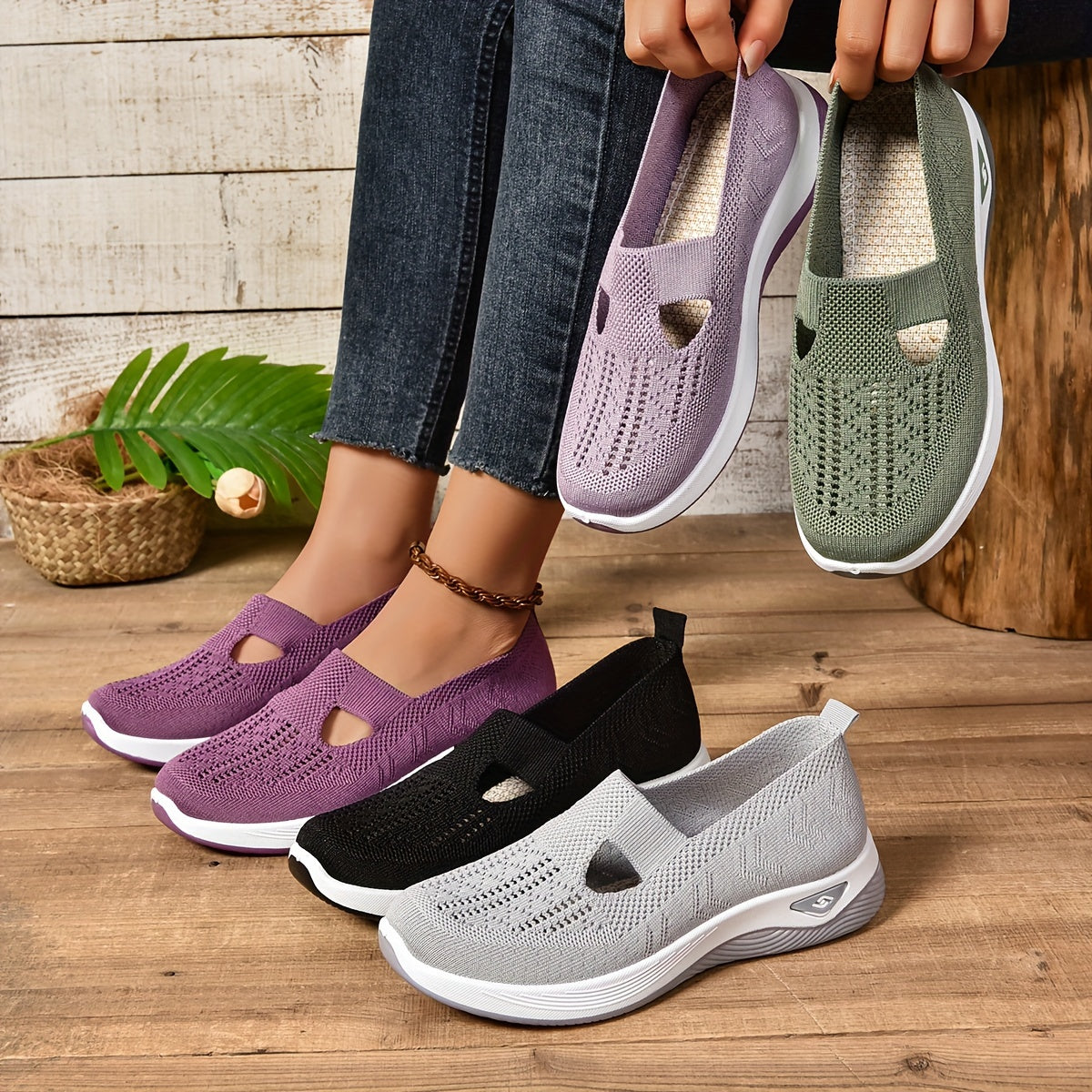 Sara | Atmungsaktive orthopädische Turnschuhe