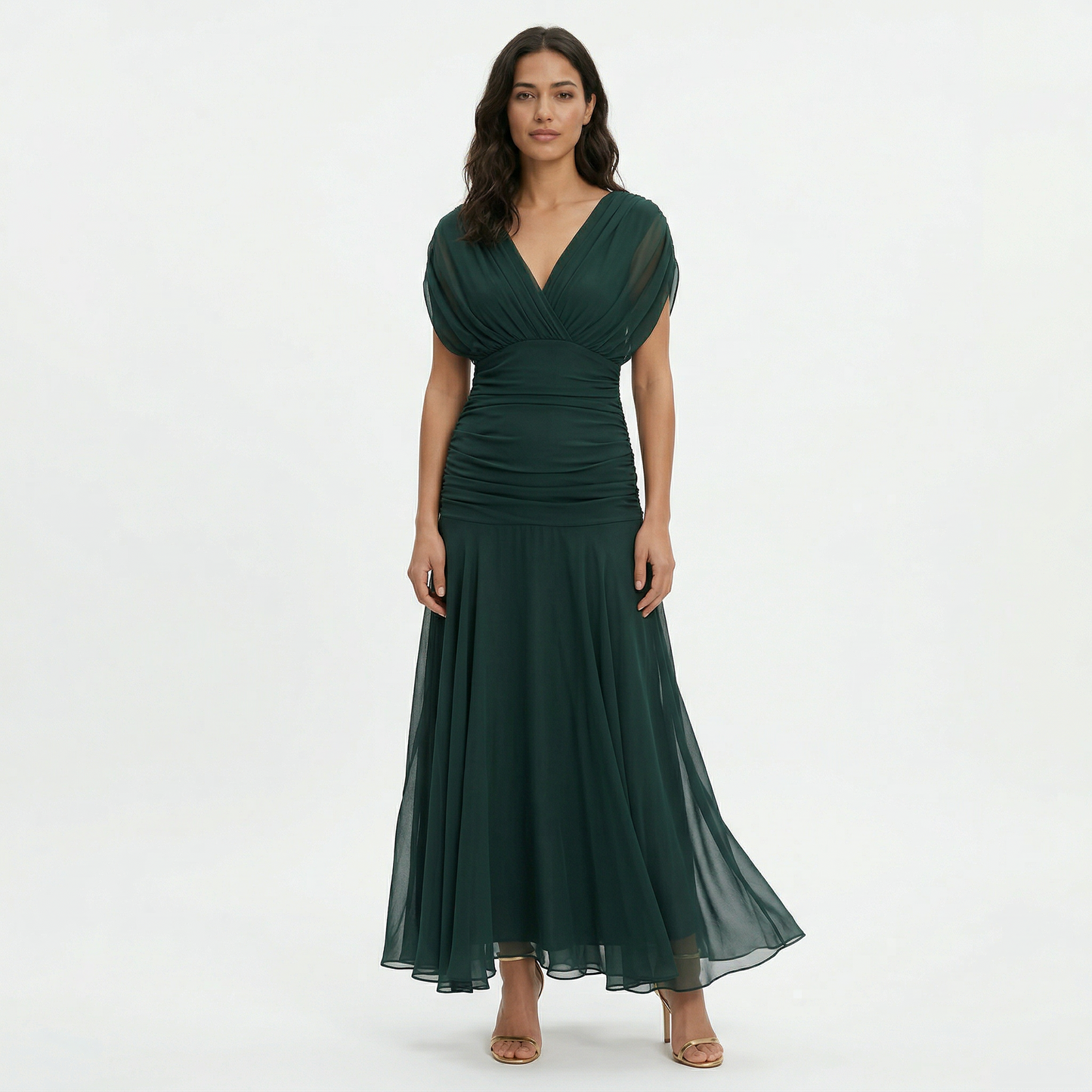 Dalma™ | Elegantes Kleid mit Print und fließender Silhouette