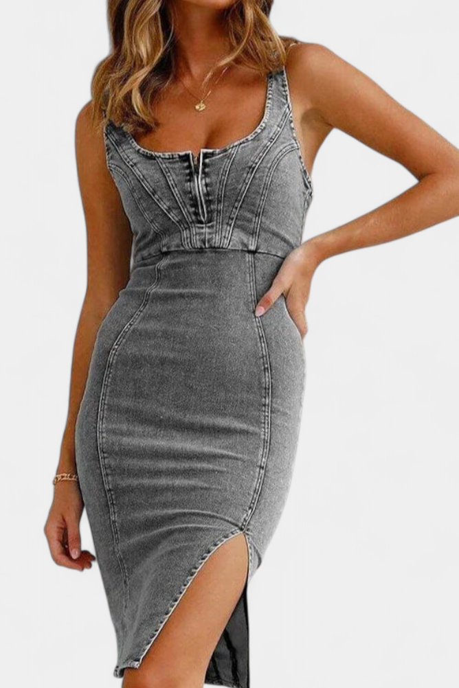 Janessa | Jeanskleid