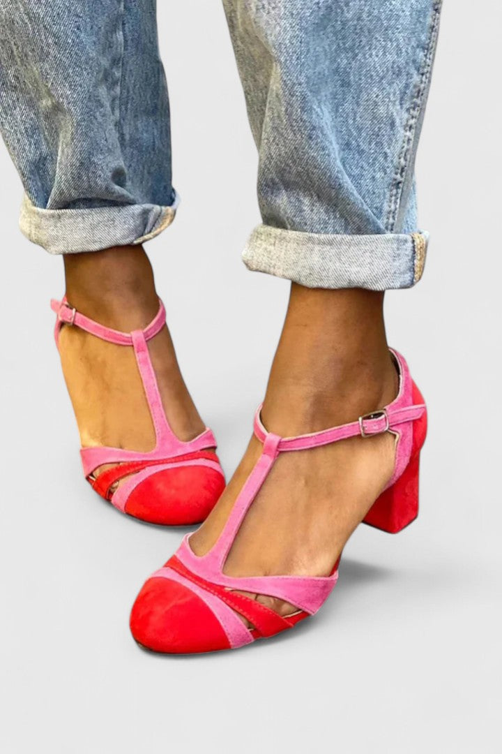 Rosalie™ | Retro-High Heels mit lebendigem Stil