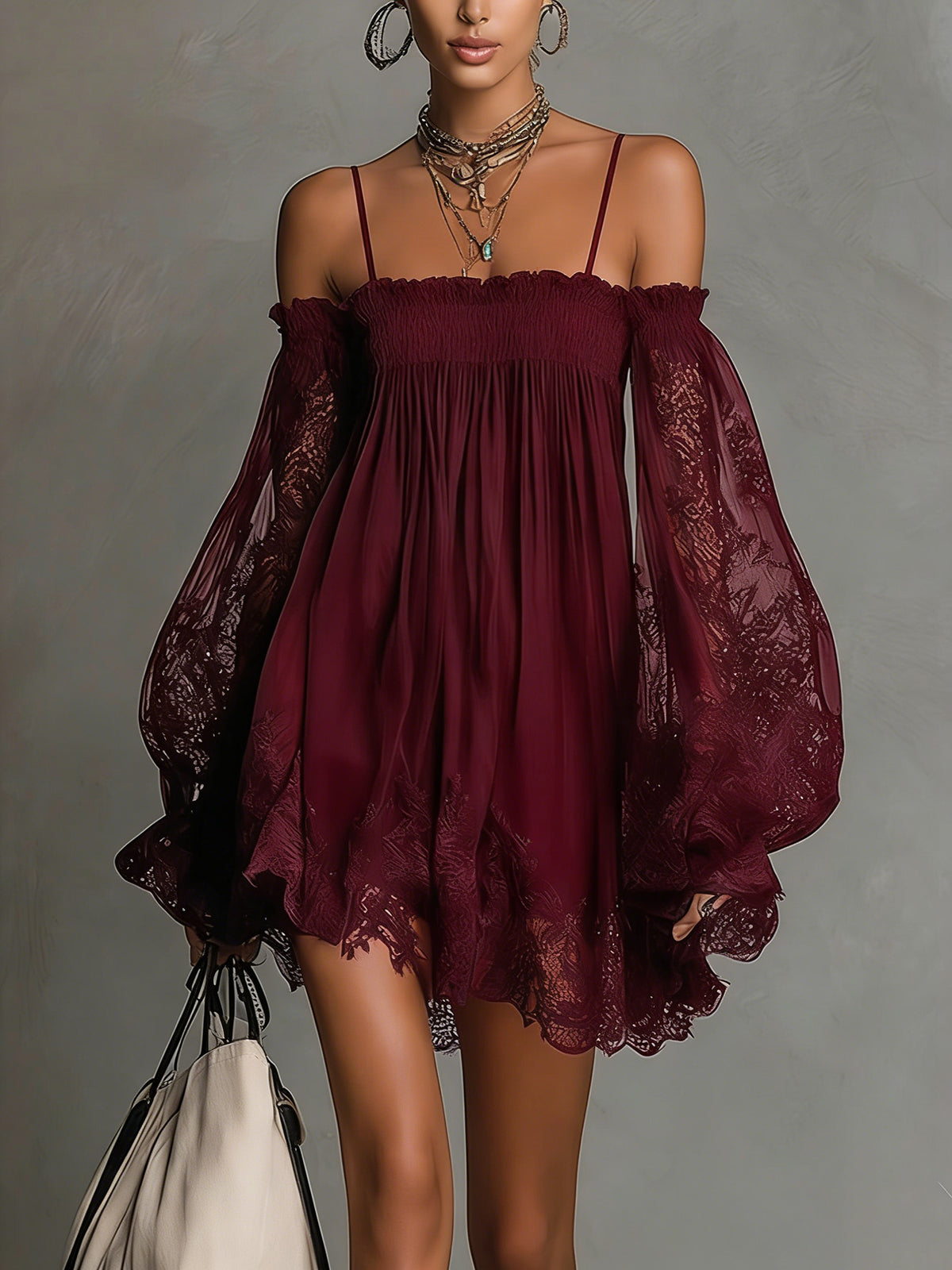 Kleid Noemi™ | Boho-Chic mit Sinnlichem Flair