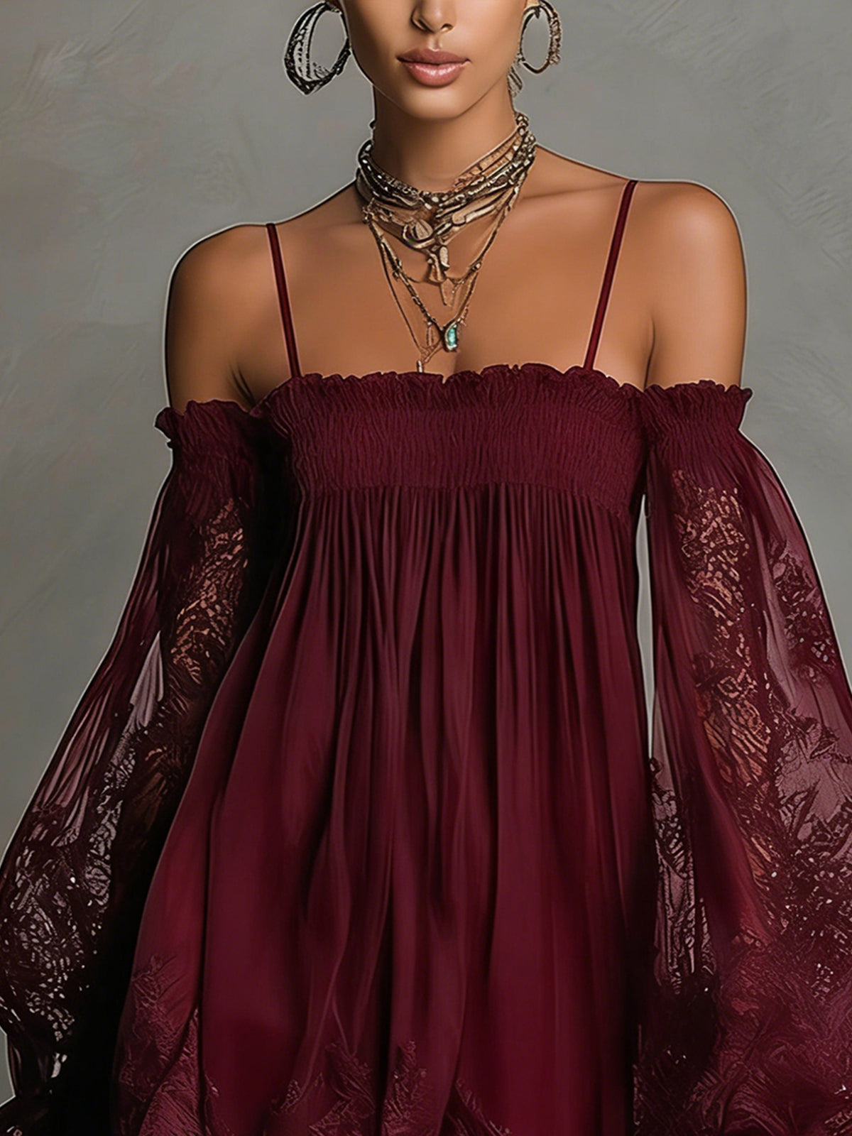 Kleid Noemi™ | Boho-Chic mit Sinnlichem Flair
