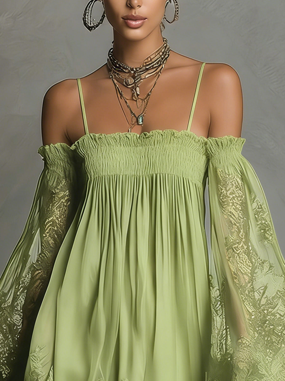 Kleid Noemi™ | Boho-Chic mit Sinnlichem Flair