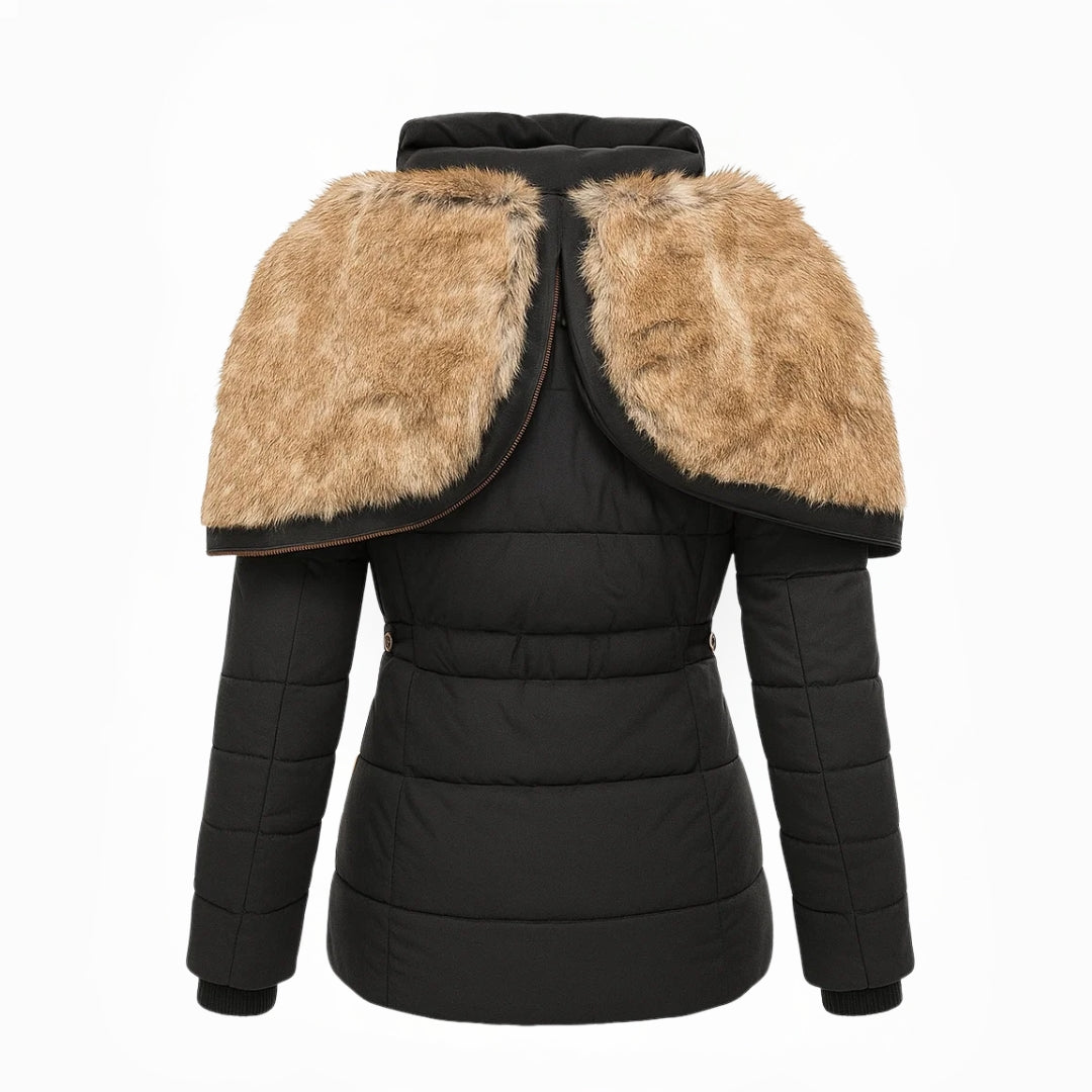 Tamara | Warmer Wintermantel mit weichem Kunstfellfutter