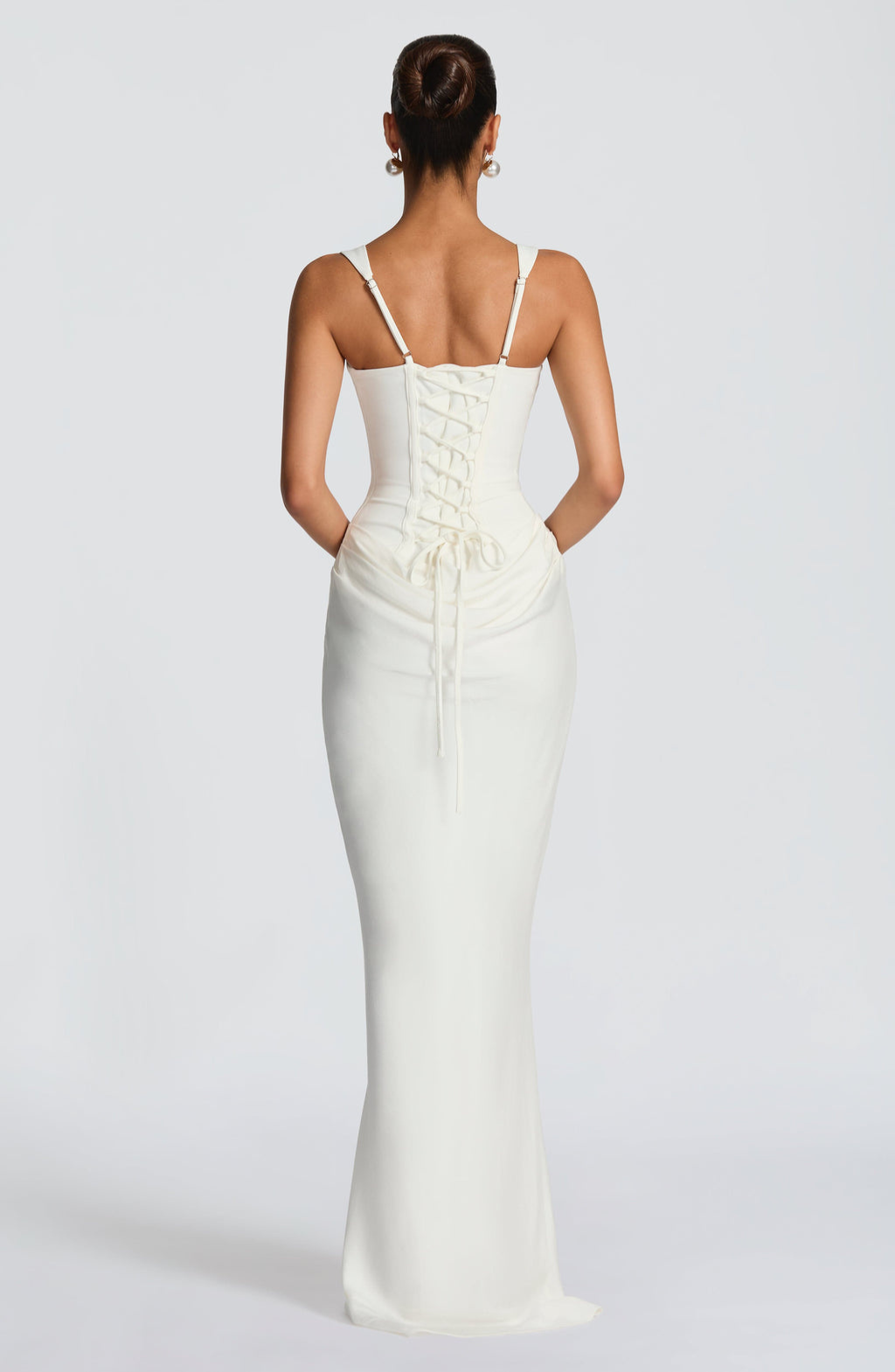 Rosa™ | Fließend geschnittenes Kleid mit eng anliegendem Korsett
