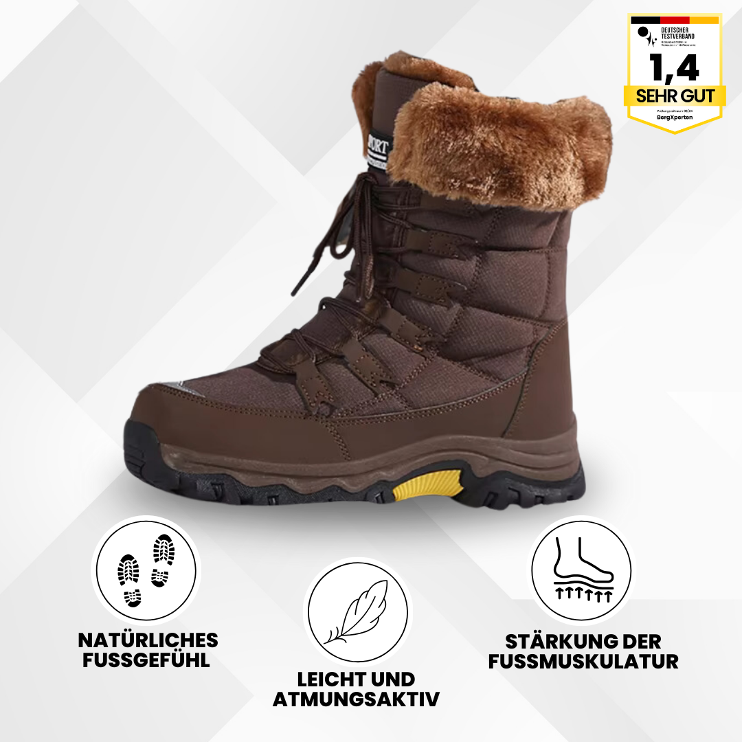 OrthoPolar – Isolierende, wasserdichte und schmerzlindernde Stiefel für Herbst und Winter