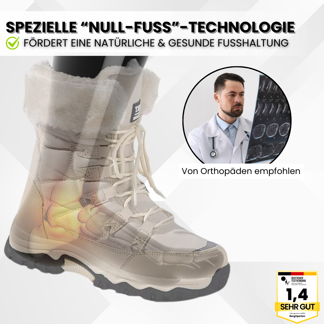 OrthoPolar – Isolierende, wasserdichte und schmerzlindernde Stiefel für Herbst und Winter