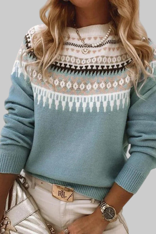 Maglione Gemma girocollo testurizzato