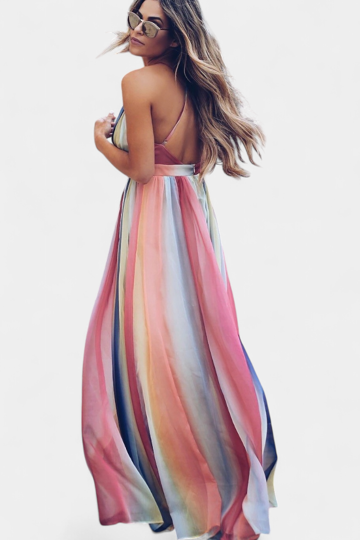 Gretchen | Gestreiftes Kleid