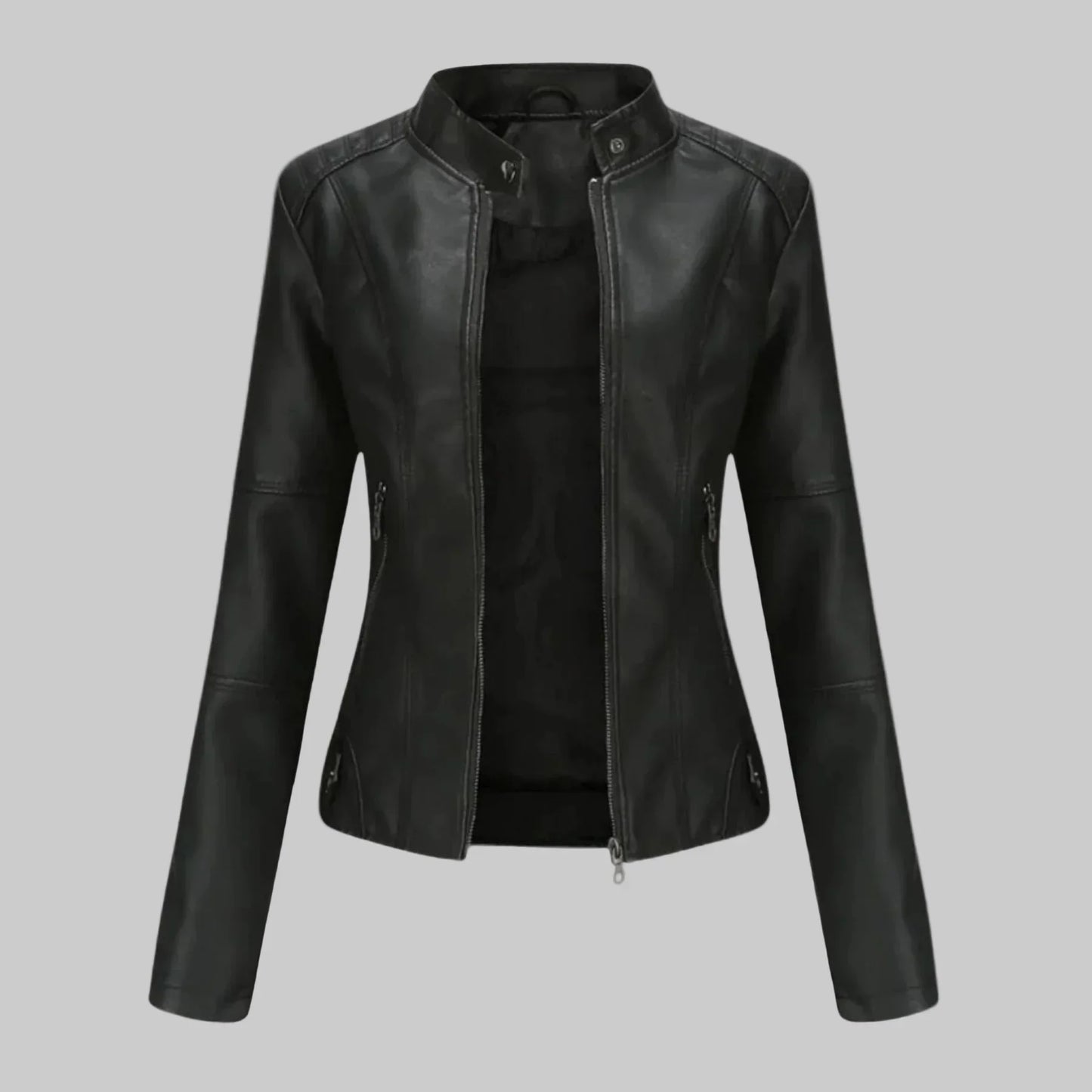 Romina | Lässige Lederjacke