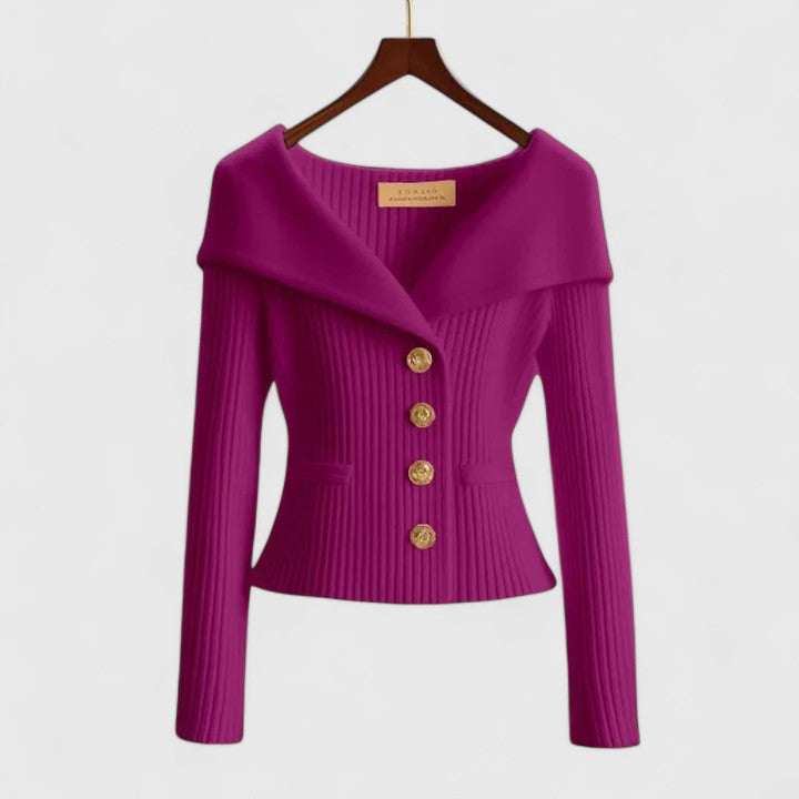 Clarisa | Elegante Strickjacke für stilvolle Auftritte
