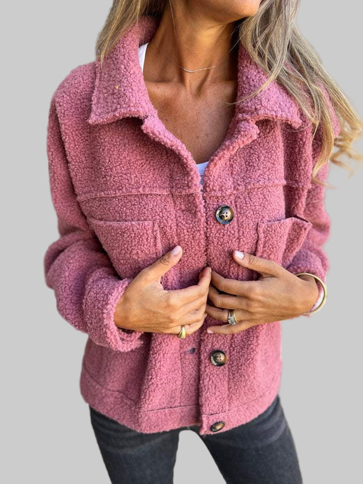 Antonia | Kuschelige Knopfjacke