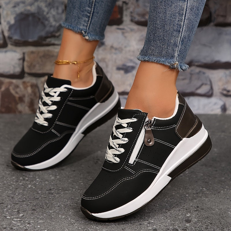 Inga Orthopädische Schuhe mit Fußgewölbeunterstützung, breite Zehenbox