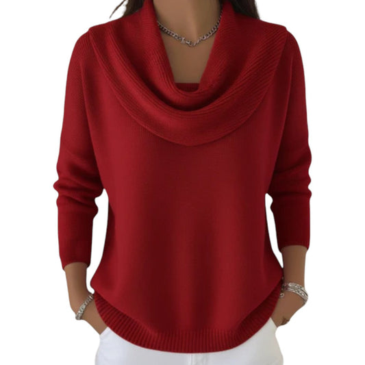 Elisa | Pullover mit Kragen