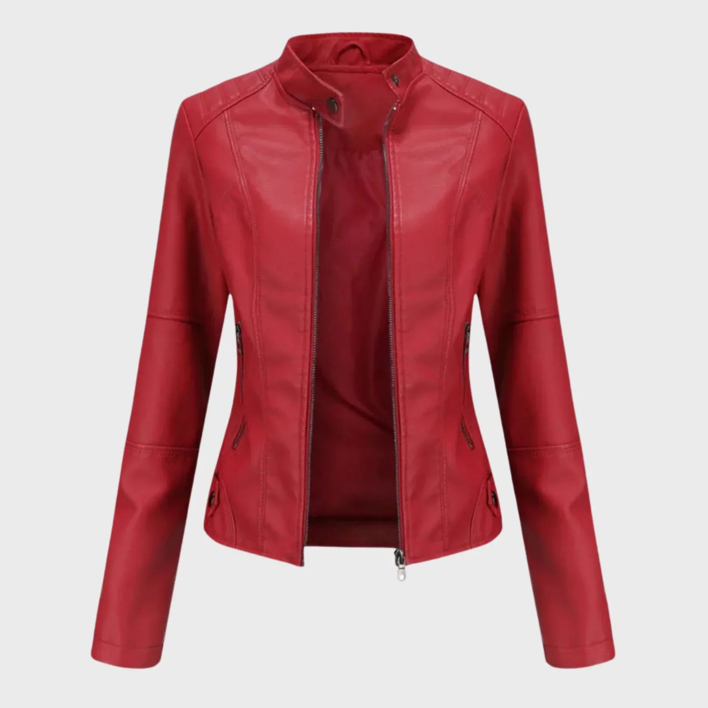 Romina | Lässige Lederjacke