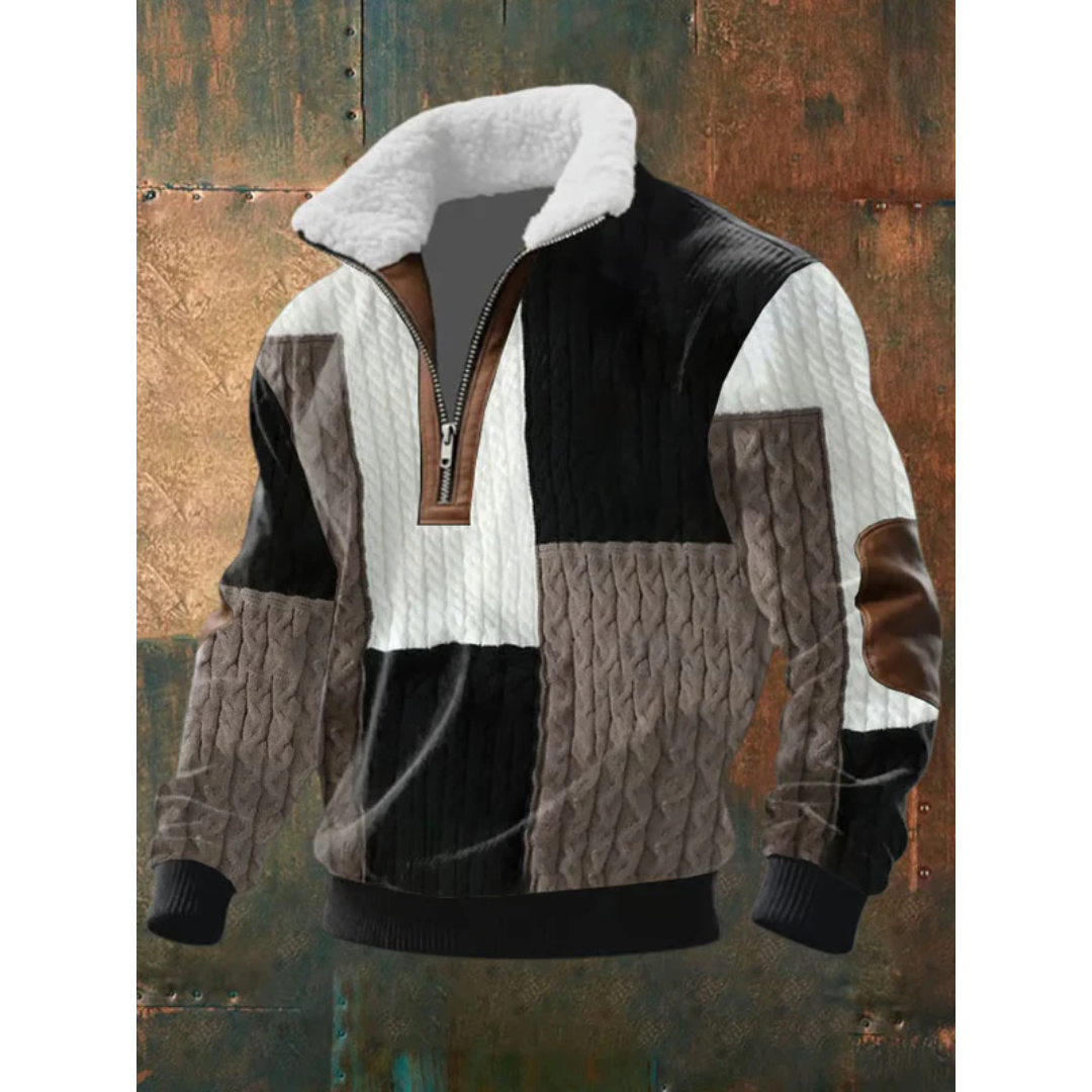 Cristian™ | Fleece-Pullover mit Reißverschluss und Stehkragen