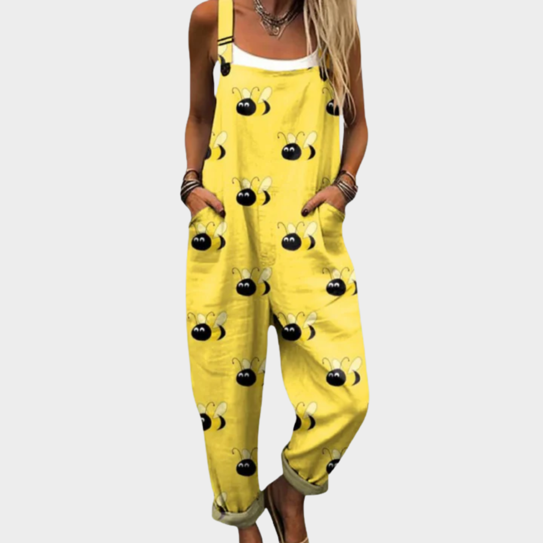 Bequemer Strampler mit Muster