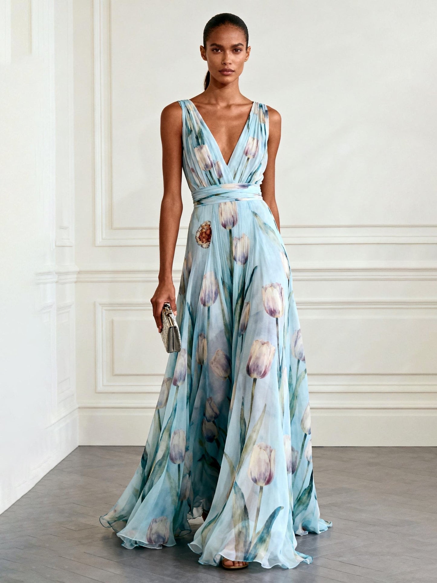 Nerea™-Kleid | Florale Eleganz, die Ihre Silhouette betont