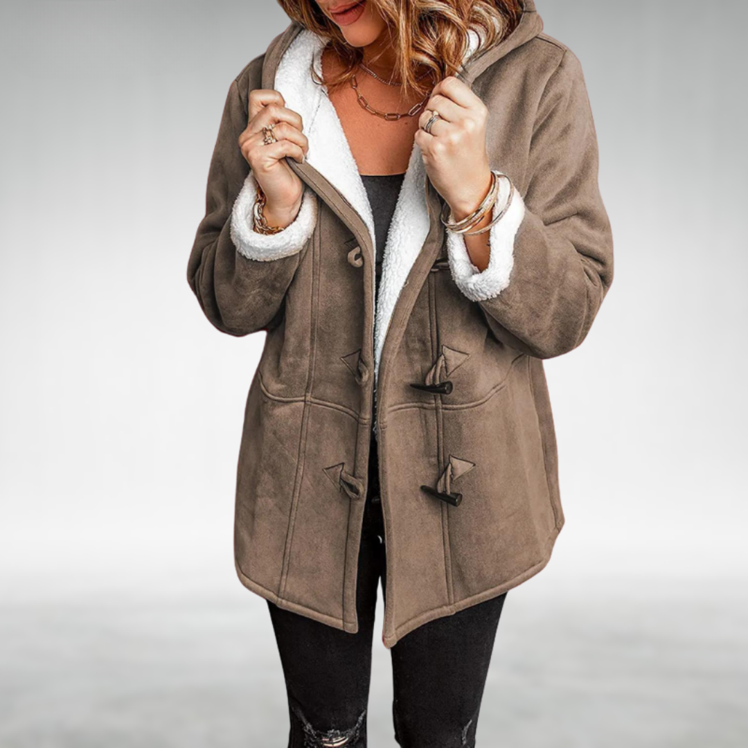 Clara | Gefütterter Wintermantel aus Fleece