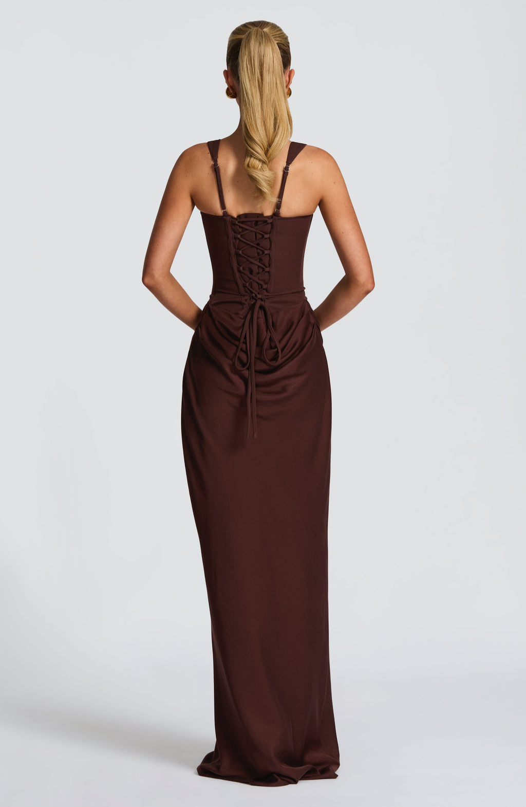 Rosa™ | Fließend geschnittenes Kleid mit eng anliegendem Korsett