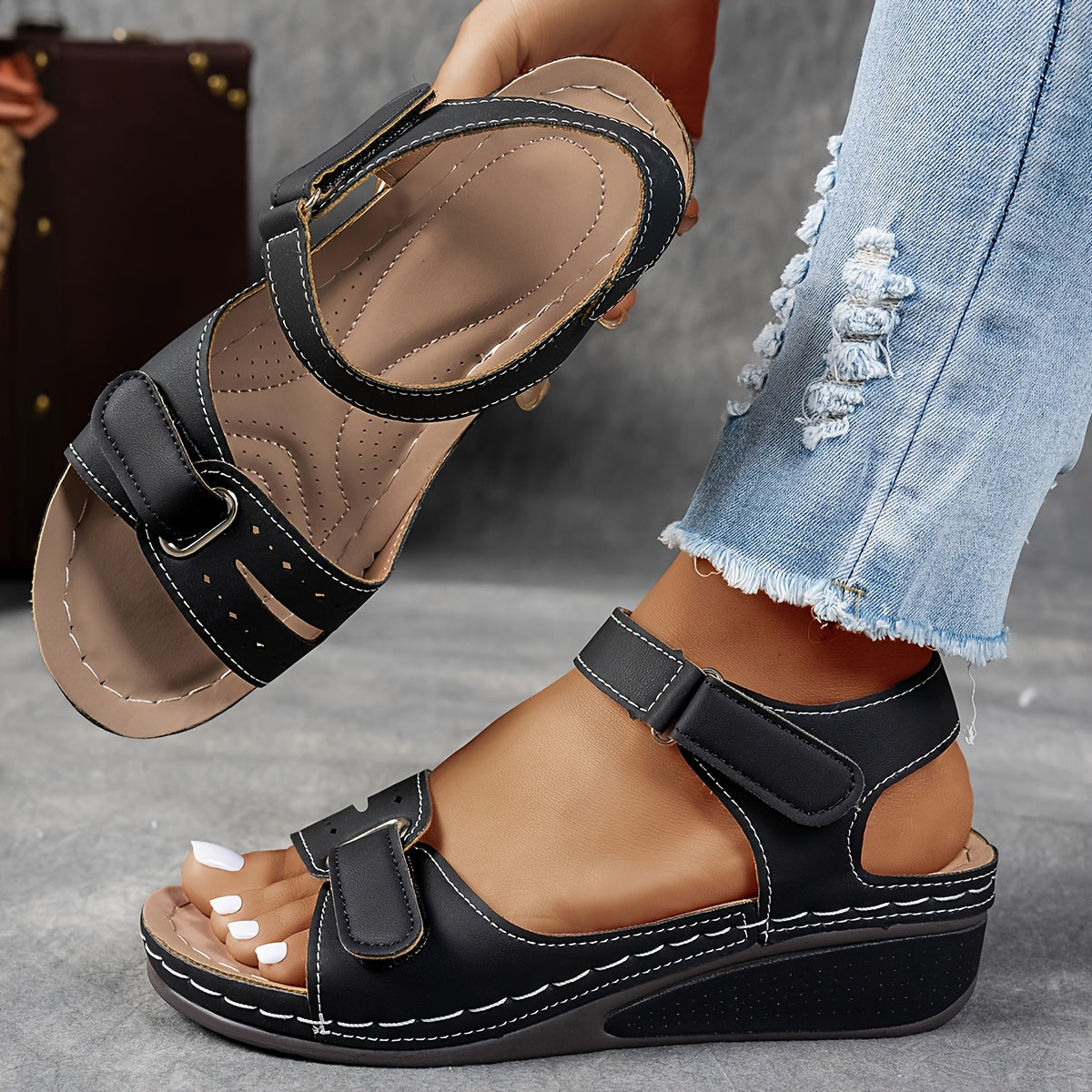 Celia | Modische orthopädische Sandale