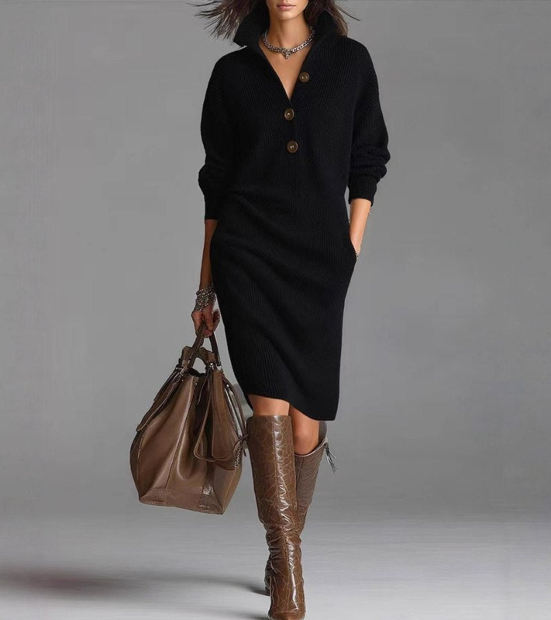 Damaris | Warmes, elegantes und bequemes Kleid