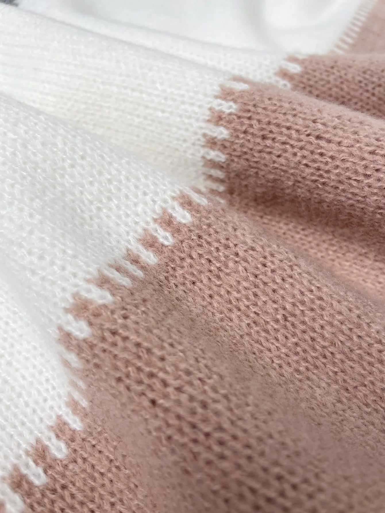Sophie Jersey aus Strick mit Verspieltem Muster