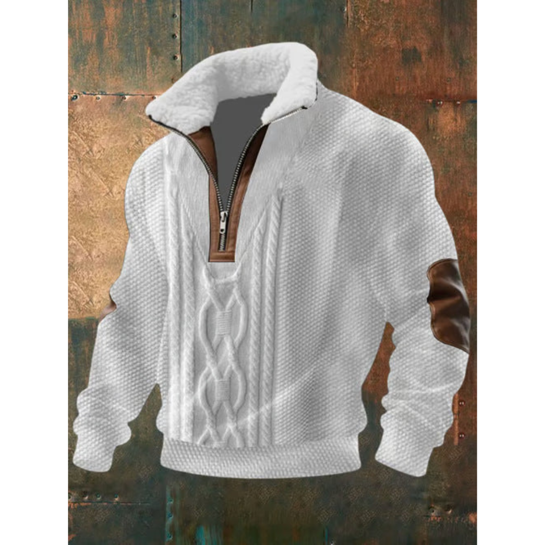 Cristian™ | Fleece-Pullover mit Reißverschluss und Stehkragen
