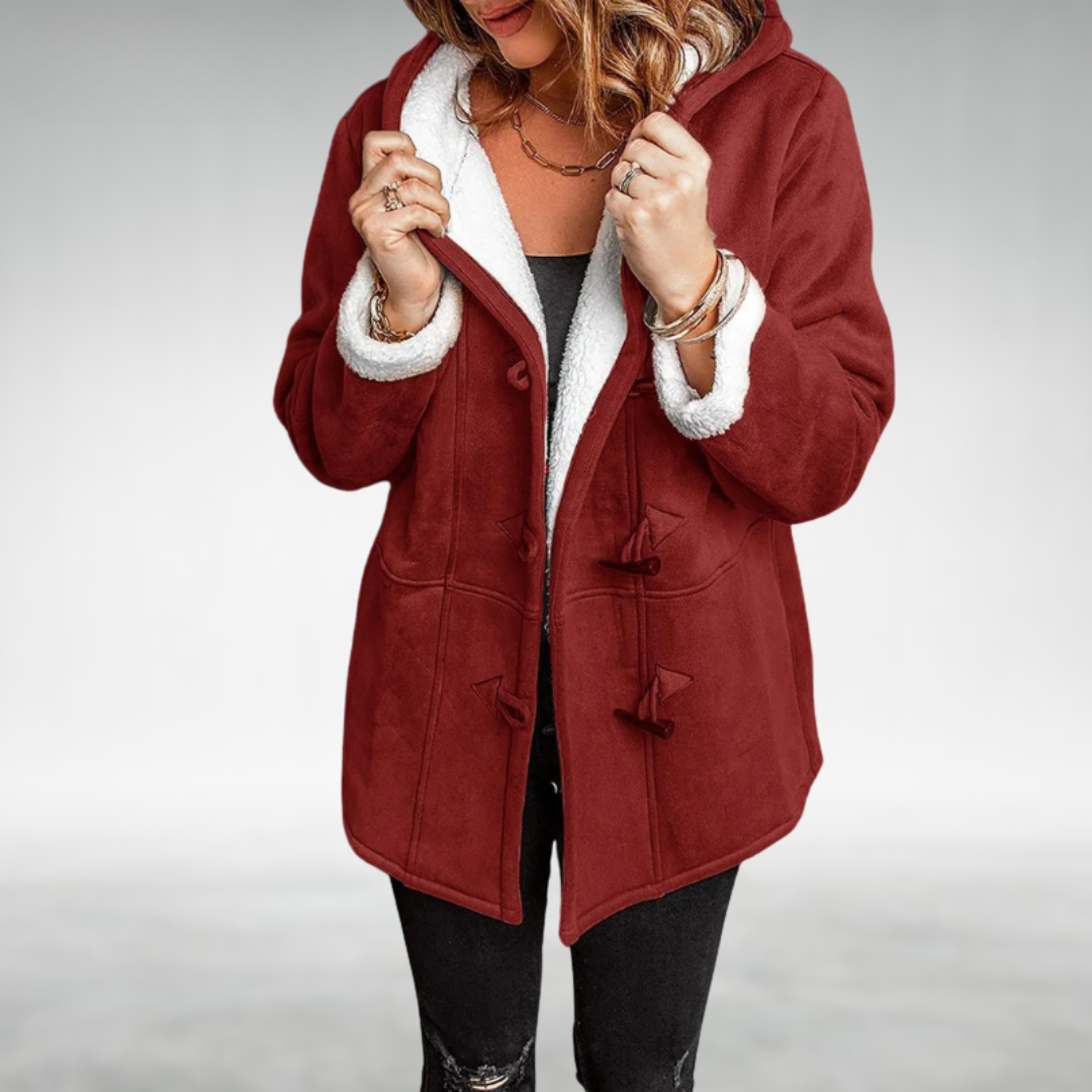 Clara | Gefütterter Wintermantel aus Fleece
