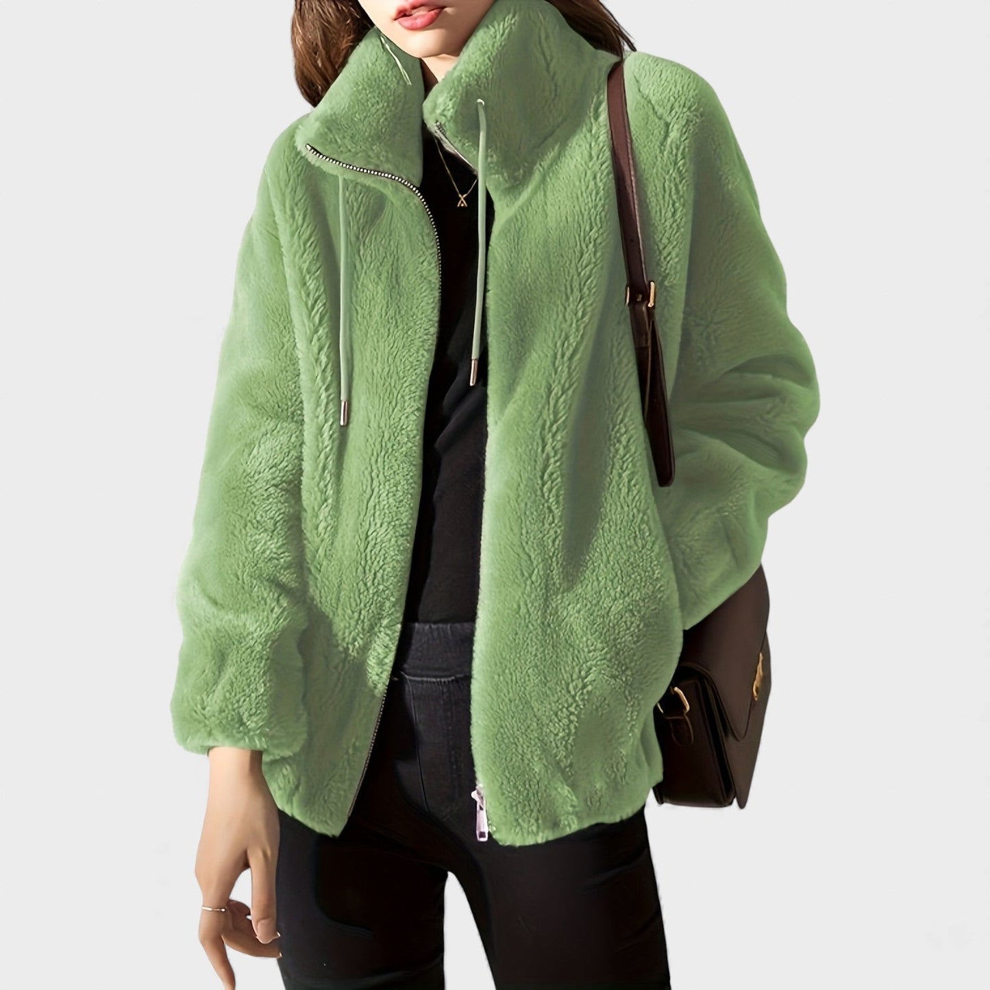 Maria | Kuschelige Reißverschlussjacke