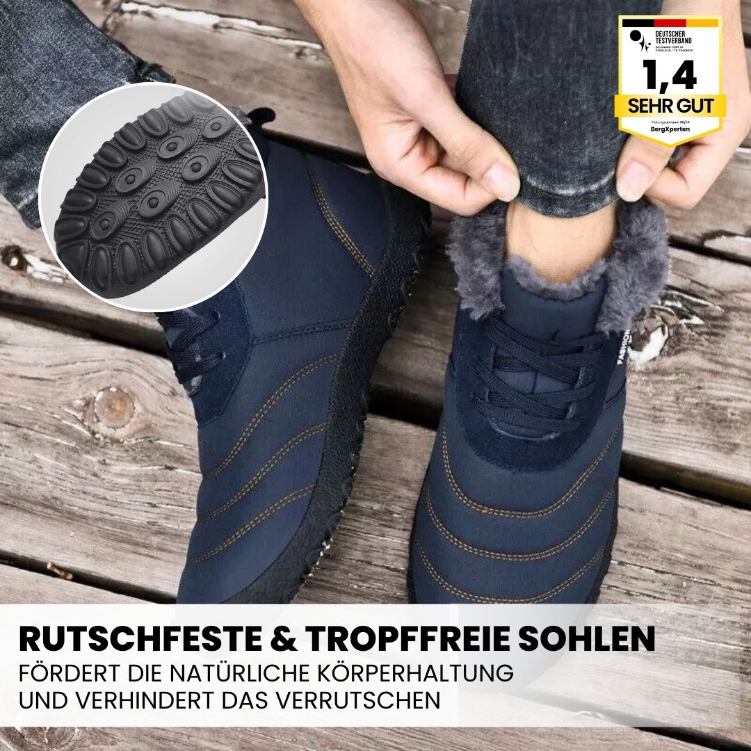 OrthoWarm - gepolsterte, wasserabweisende und schmerzlindernde Barfußschuhe