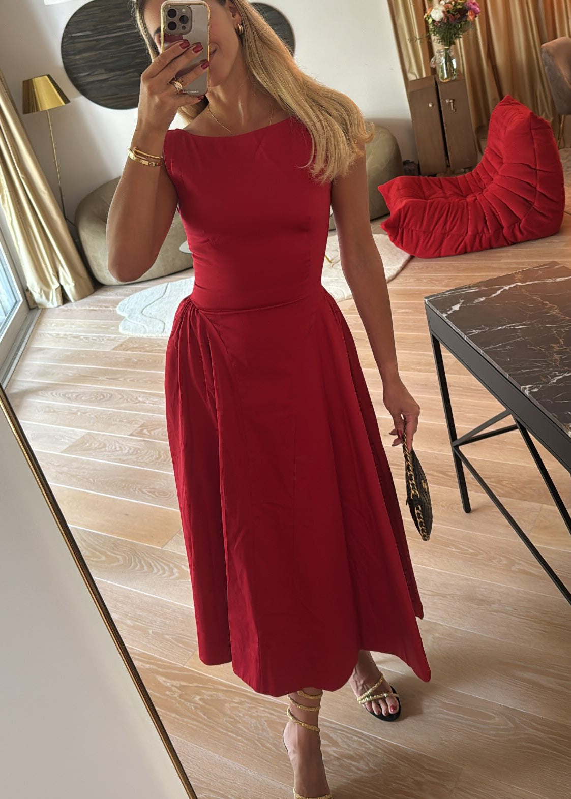 Kleid Loreto™ | Zeitlose Eleganz in Rot
