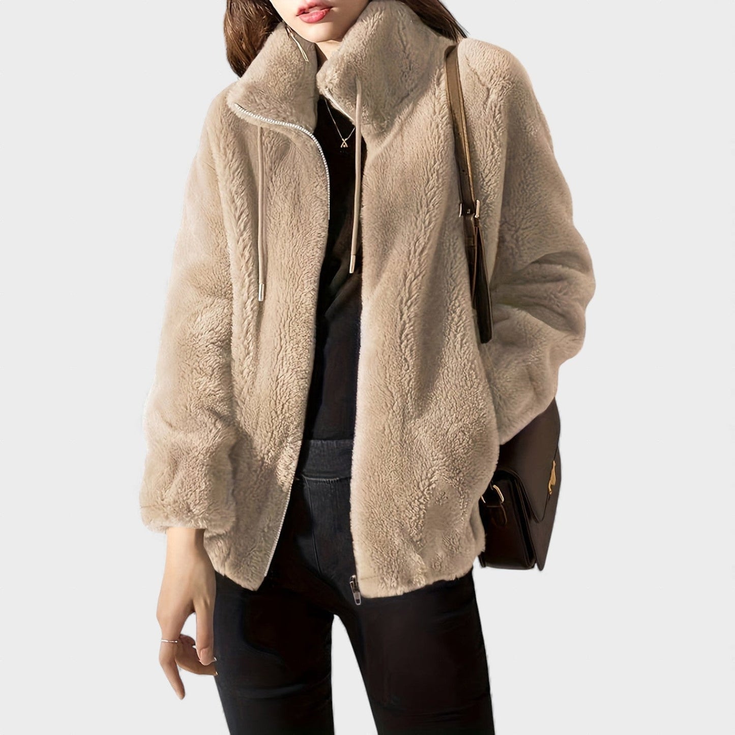 Maria | Kuschelige Reißverschlussjacke