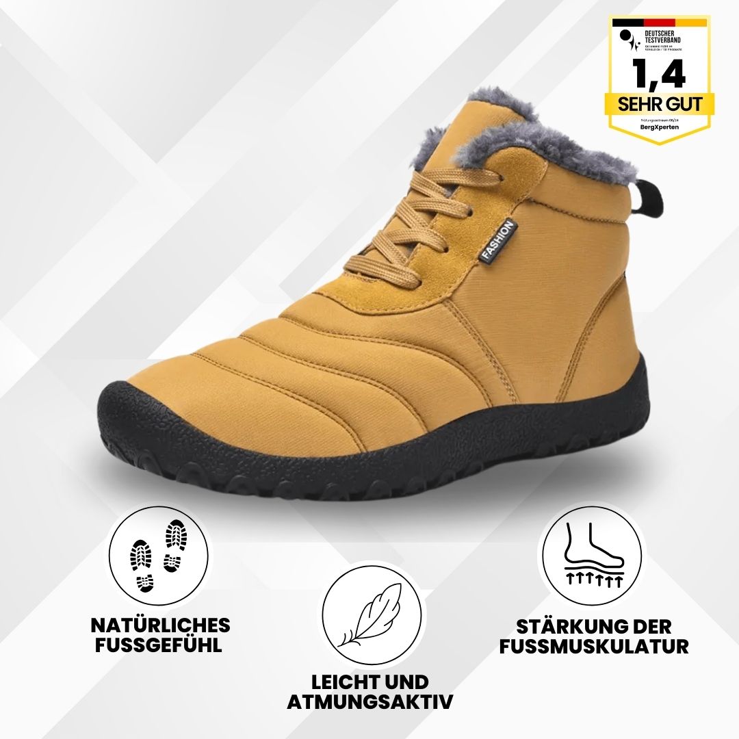 OrthoWarm - gepolsterte, wasserabweisende und schmerzlindernde Barfußschuhe