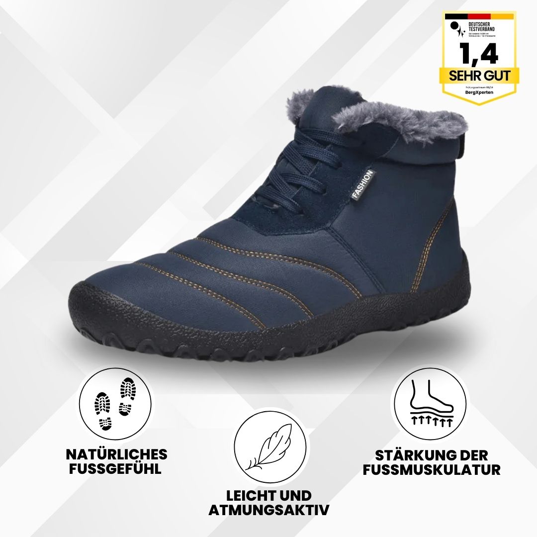OrthoWarm - gepolsterte, wasserabweisende und schmerzlindernde Barfußschuhe