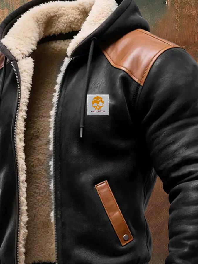 Ulises | Isolierte Jacke mit Fleecefutter und gefütterter Kapuze