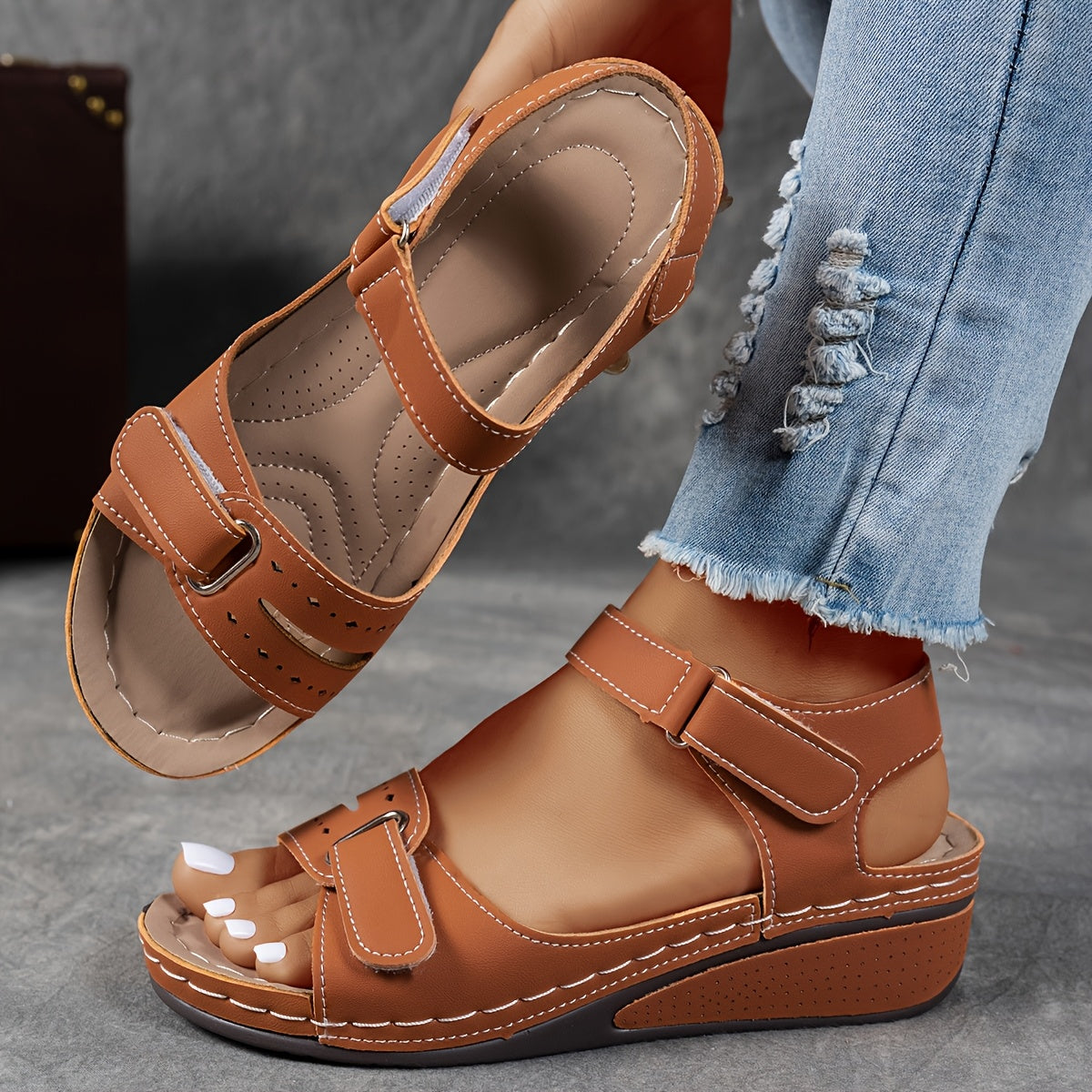 Celia | Modische orthopädische Sandale